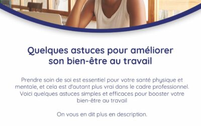 Les astuces pour améliorer son bien-être au travail